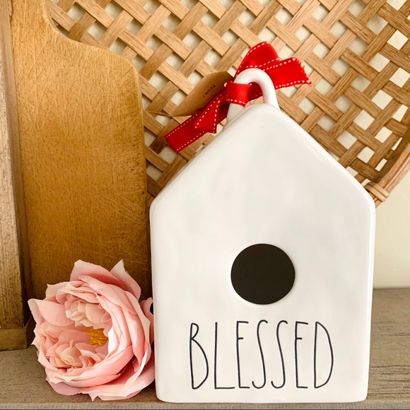 Rae Dunn 🌿 BLESSED Birdhouse (NEW) - Picture 9 of 9